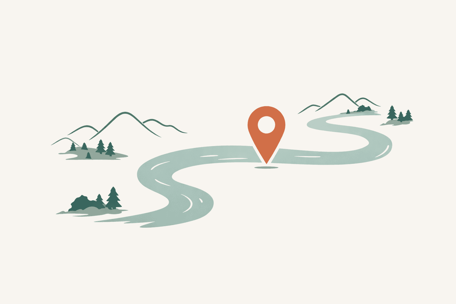 Illustration Treffpunkt und Limmat